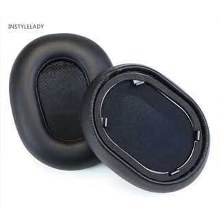 Instylelady เคสฟองน้ําหูฟัง หนังเทียม ทนต่อการเสียดสี แบบเปลี่ยน สําหรับ Plantronics BackBeat GO 810 1 ชิ้น