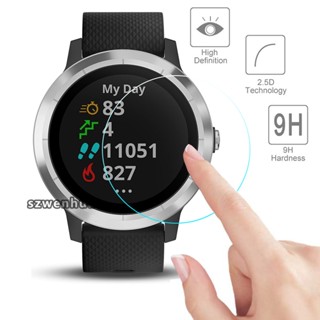 กระจกนิรภัยกันรอยหน้าจอ 2.5D 9H สําหรับ Garmin Vivoactive 3