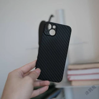เคสโทรศัพท์มือถือ คาร์บอนไฟเบอร์ บางมาก สําหรับ iPhone 14 13 12 11 Pro MAX Plus mini X XS MAX XR 7 8 Plus SE 2022 2020 14Plus 13Mini 12Mini