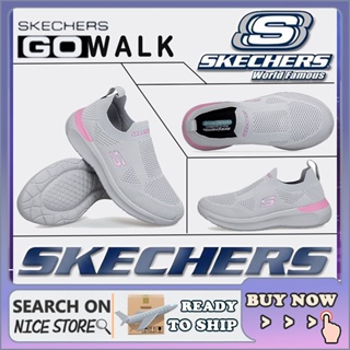 [พร้อมส่ง] Skechers_go WALK รองเท้าผ้าใบลําลอง น้ําหนักเบาพิเศษ แฟชั่นใหม่ สําหรับสตรี เหมาะกับการเล่นกีฬา