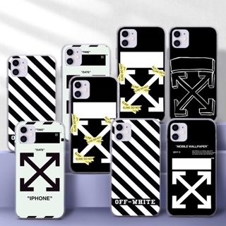 เคสโทรศัพท์มือถือแบบนิ่ม TPU ใส ลาย Off white 47VTY สําหรับ Samsung J2 Prime 4 Core J5 6 Plus J7 J8 S7