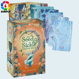 Tarot Deck Card Seed Sickle Oracle Deck Tarot Oracle Card