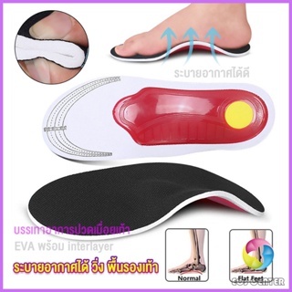 Eos พื้นรองเท้าดูดซับแรงกระแทก ป้องกันอาการปวดเท้า insole