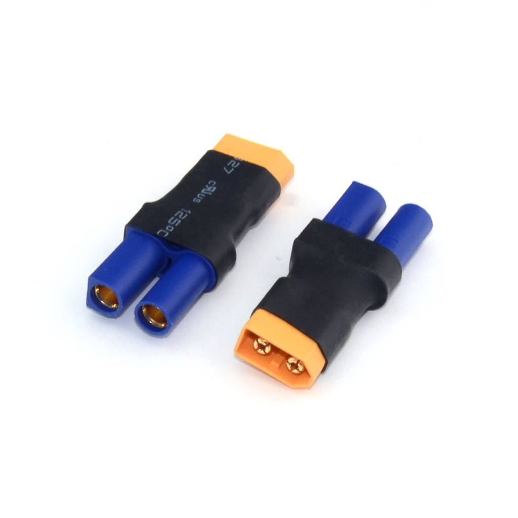 1 ชิ้น RC Connector หญิง EC5 ถึงชาย XT60 XT-60 Adaptor อะแดปเตอร์ RC เครื่องชาร์จแบตเตอรี่