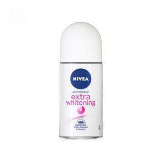 Nivea นีเวีย ดีโอ เอ็กซ์ตร้า ไวท์เทนนิ่ง โรลออน 50 มล.