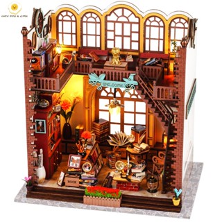 ชุดที่คั่นหนังสือไม้ 3D พร้อมไฟ LED DIY