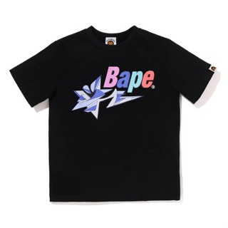 New BAPEe baby milo Boy and Girl Classic Camouflage Childrens Casual short-sleeved T-shirt 1223_02