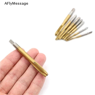 Afl ดอกต๊าปสกรูเกลียวตรง M2 M2.5 M3 M3.5 M4 M5 M6 M8 HSS