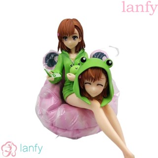 Lanfy โมเดลฟิกเกอร์ PVC อนิเมะ Mikoto Misaka Kawaii ของเล่น ของขวัญคริสต์มาส สําหรับเด็ก