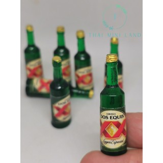 dos equis ขวดจิ๋ว ขวดน้ำจิ๋ว #ของจิ๋ว #ของตกแต่ง