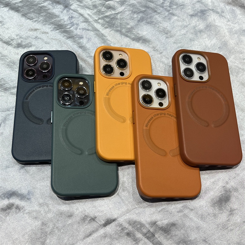 เคสโทรศัพท์มือถือหนัง แบบฝาพับแม่เหล็ก ขนาดใหญ่ หรูหรา สําหรับ IPhone12 13 Pro Max 14 Pro Max