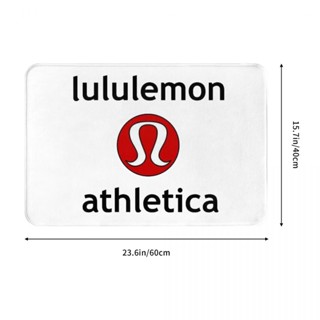 ใหม่ Lululemon (1) พรมปูพื้นห้องน้ํา ผ้าสักหลาด กันลื่น ดูดซับน้ําได้ดี แห้งเร็ว 16x24 นิ้ว พร้อมส่ง