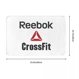 ใหม่ Reebok CrossFit (2) พรมปูพื้นห้องน้ํา ผ้าสักหลาด กันลื่น ดูดซับน้ําได้ดี แห้งเร็ว 16x24 นิ้ว พร้อมส่ง