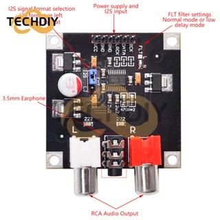 บอร์ดถอดรหัสเครื่องเล่น PCM5102 PCM5102A DAC I2S 32Bit สําหรับ Arduino