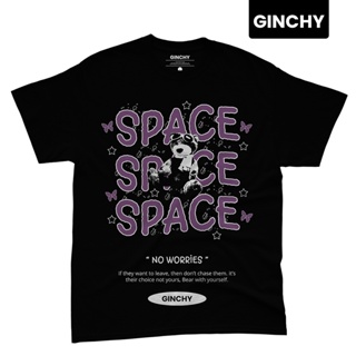 【ใหม่】Streetwear Tee | T-Shirt | SPACE | T-shirt for Men | Quality Print and Design 100%