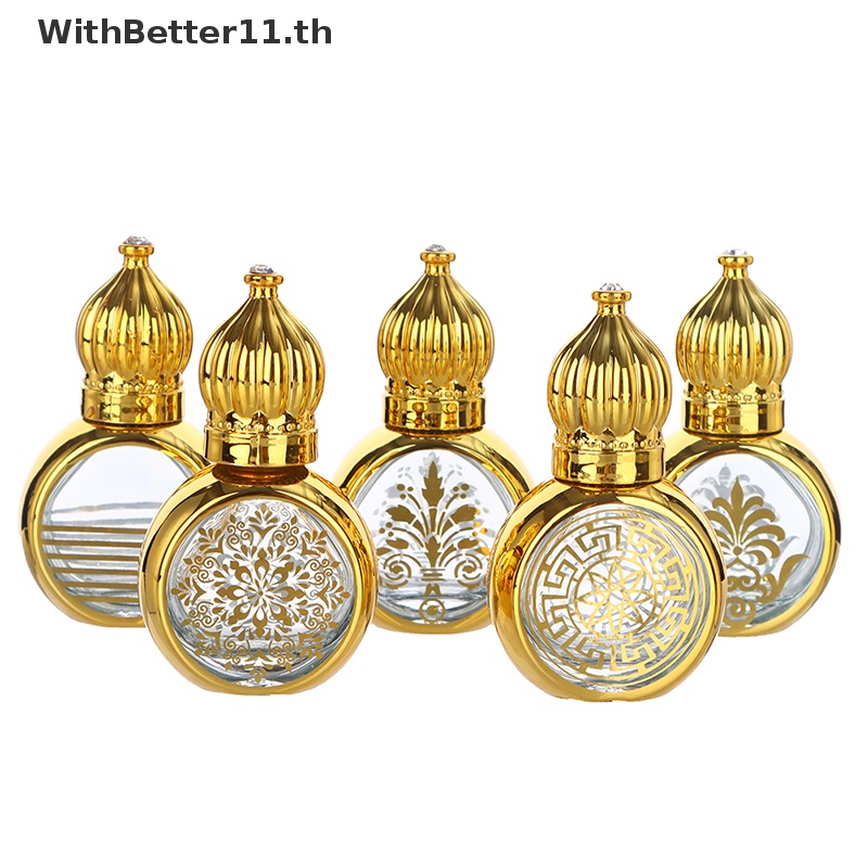 Better ขวดลูกกลิ้ง รูปมงกุฎ สีทอง ขนาดพกพา 10 มล.