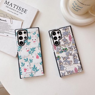 Casetify เคสโทรศัพท์ซิลิโคนใส กันกระแทก สําหรับ Samsung Galaxy S22 Plus S20 S23 Plus S22 S23 Ultra