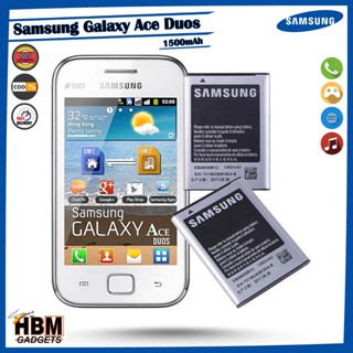 Samsung Galaxy Ace Duos Battery  Model EB494358VU Battery manufacture 1500mAh