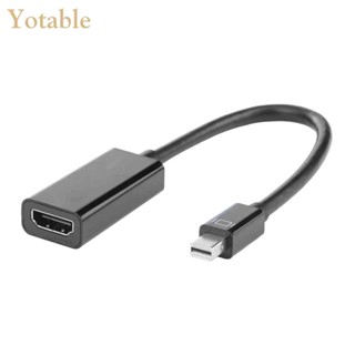 อะแดปเตอร์เชื่อมต่อสายเคเบิ้ล 1080P Mini Display Port to HDMI สําหรับ MacBook