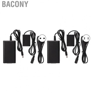 Bacony AC Power Adapter Kit  8V 3A 50-60Hz AC100‑240V ACK E18 Power Supply Adapter Full Decoding  for Photography