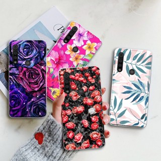 เคสโทรศัพท์มือถือ ซิลิโคน ลายดอกไม้ สําหรับ Motorola Moto G8 Stylus G Stylus Power Lite 2020