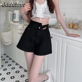 DaDulove💕 New Korean Version of Ins Womens Denim Shorts High Waist Loose Wide Leg Pants Large Size Hot Pants