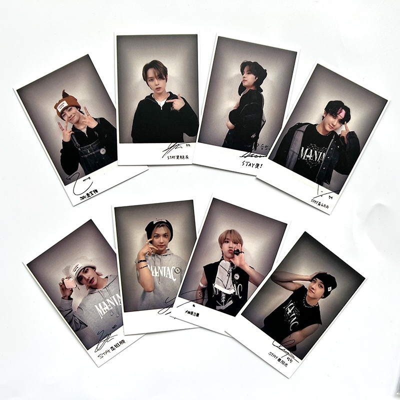 โปสการ์ดรูปภาพ Kpop Straykids SK สําหรับตกแต่งบ้าน