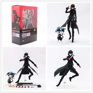 โมเดลฟิกเกอร์ Nendoroid Persona 5 Identity V 363 Figma 989 Amamiya Ren Change Face Anime Articulado P5 ของเล่นสําหรับเด็ก