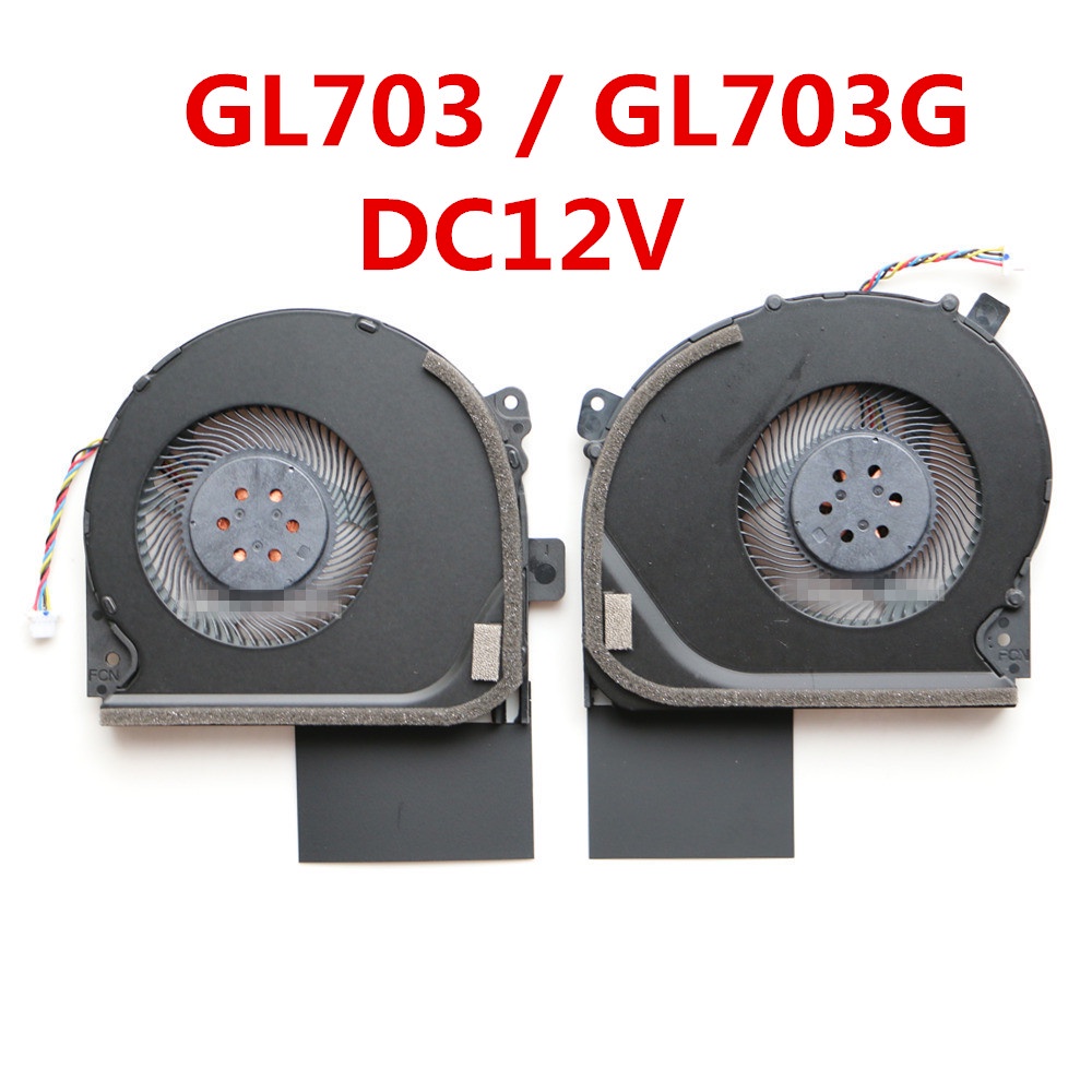 พัดลมคอมพิวเตอร์แล็ปท็อป GPU CPU พัดลมระบายความร้อนสําหรับ ASUS ROG strix GL703 GL703G GL703GI GL703