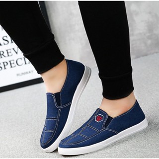 พร้อมส่ง  รองเท้าผ้าใบผู้ชาย รองเท้าลำลอง คัชชู READY STOCK  Men Suede Mens Shoes Casual Sneakers| Premium Quality