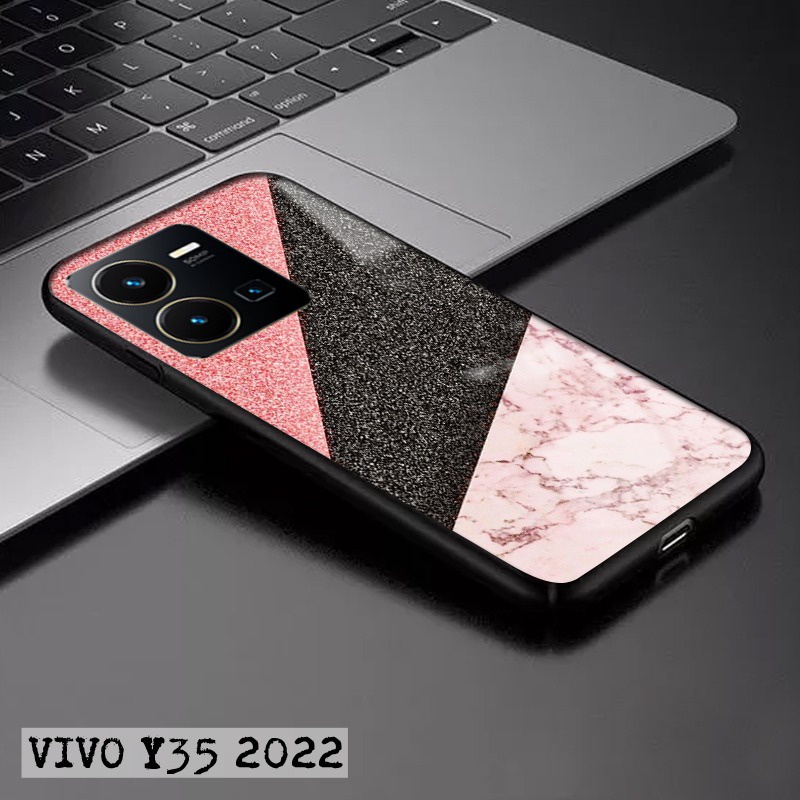 ล่าสุด 2D Glossy Hardcase VIVO Y35 2022 [MC36] VIVO Y35 2022 Motif Case - VIVO Y35 2022 Phone Case -