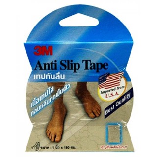 เทปและกาว 3M Anti-Slip Tape Clear 1 inch X 180 cm