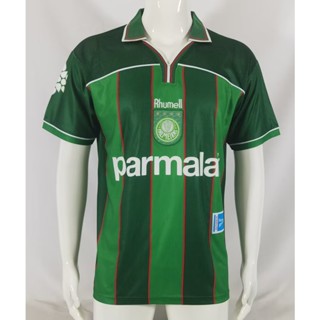 เสื้อกีฬาแขนสั้น ลายทีมชาติฟุตบอล Palmeiras II Away 1999 Palmeiras II Away สไตล์วินเทจ แห้งเร็ว สําหรับผู้ชาย S-XXL