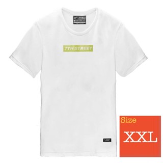 พร้อมส่ง ผ้าฝ้ายบริสุทธิ์ 7th Street เสื้อยืด ขนาด XXL รอบ อก 50 นิ้ว รุ่น SNB001XXL T-shirt