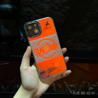 เคสโทรศัพท์มือถือ กันกระแทก ลายตัวอักษรภาษาอังกฤษ สีตัดกัน สําหรับ iPhone 11 12 13 14 7 8 Plus XS XR X XSMAX 11Pro 11Promax 12Promax 12Promax 13Promax 13Promax 14Promax