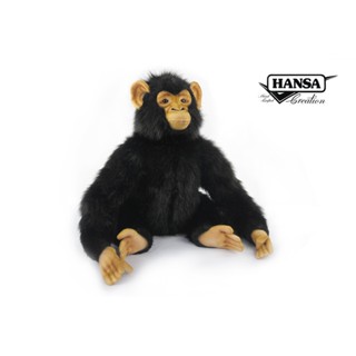 7495 ตุ๊กตาลูกลิงชิมแปนซี Chimp Baby Swing Hansa Creation