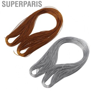 Superparis Metallic Embroidery Thread  Fine Texture Metallic Thread  for Bracelet