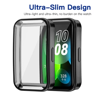 ป้องกันหน้าจอสําหรับ Huawei band 11/11Pro Full Coverage กันชน Soft TPU ป้องกันกรณีสําหรับ Huawei band 10/9/8 อุปกรณ์เสริม