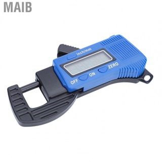 Maib Electronic Thickness Gauge Digital Thickness Gauge LCD Display 0 To 1in for Paper