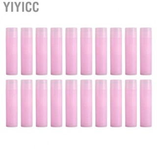 Yiyicc Lip Balm Tubes  Pink Lip Gloss Container Multifunctional DIY 20pcs  for Handcraft