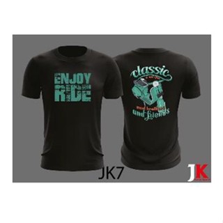 เสื้อยืด พิมพ์ลาย OKEGO APPAREL - ENJOY RIDE KUSTOM STREETWEAR LOCAL BRAND