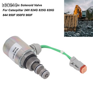 Leo310 วาล์วโซลินอยด์ไฟฟ้า 12V 3E 3748 Excavator Engine Solenoid Valve เปลี่ยนสำหรับ Caterpillar