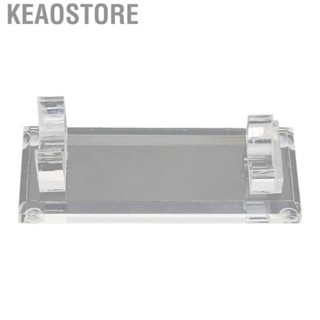 Keaostore Tattoo Pen Machine Holder Display Stand Transparent Plastic  &amp;