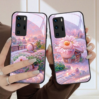 Dmy เคสโทรศัพท์มือถือกระจกนิรภัย สําหรับ huawei P40 pro P20 P50 P30 lite nova 4e P10 plus mate 20X 20 pro 30 10 40 pro 50