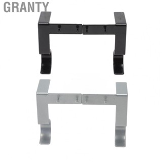 Granty Curtain Rod Bracket  Vintage Curtain Rod Holder Easy Installation 2 Pcs 20lb Load Bearing  for Bedroom