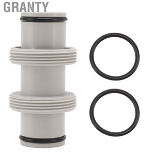 Granty Pool Hose Adapter  Straight Joint Pool Hose Connector Convenient Efficient Antileak  for Salt System