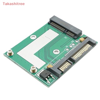 (Takashitree) MSATA SSD To 2.5 SATA 6.0gps Adapter Converter Card Module Board Mini Pcie Ssd