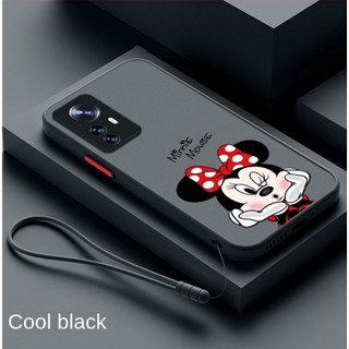 Xiaomi Redmi Note 12s A2 12 Pro 5G 12 Pro+ Plus 12 Pro 4G Cute Minnie Case Candy Color Casing Transparent Matte Bumper Back Cover