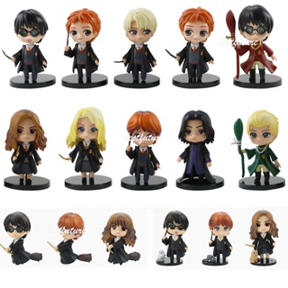 โมเดลฟิกเกอร์ Harry Potter Q Posket Snape Hermione Ron Version Q PVC ของเล่นสะสม สําหรับเด็ก