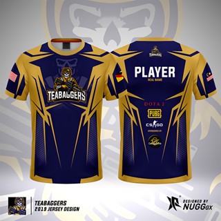 [พร้อมส่ง] เสื้อยืด ลาย baju raya TEABAGGERS CS GO Jersey kurta lelaki ขนาด 100 ซม.-160 ซม. สําหรับเด็ก และผู้ใหญ่ XS-3XL